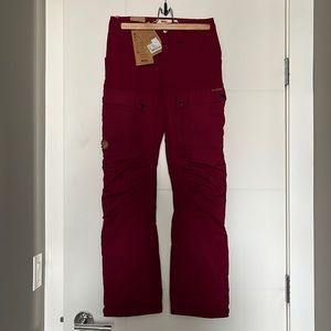 NWT Fjallraven Womens KEB Trousers Size 34 EUR US 26” Regular length